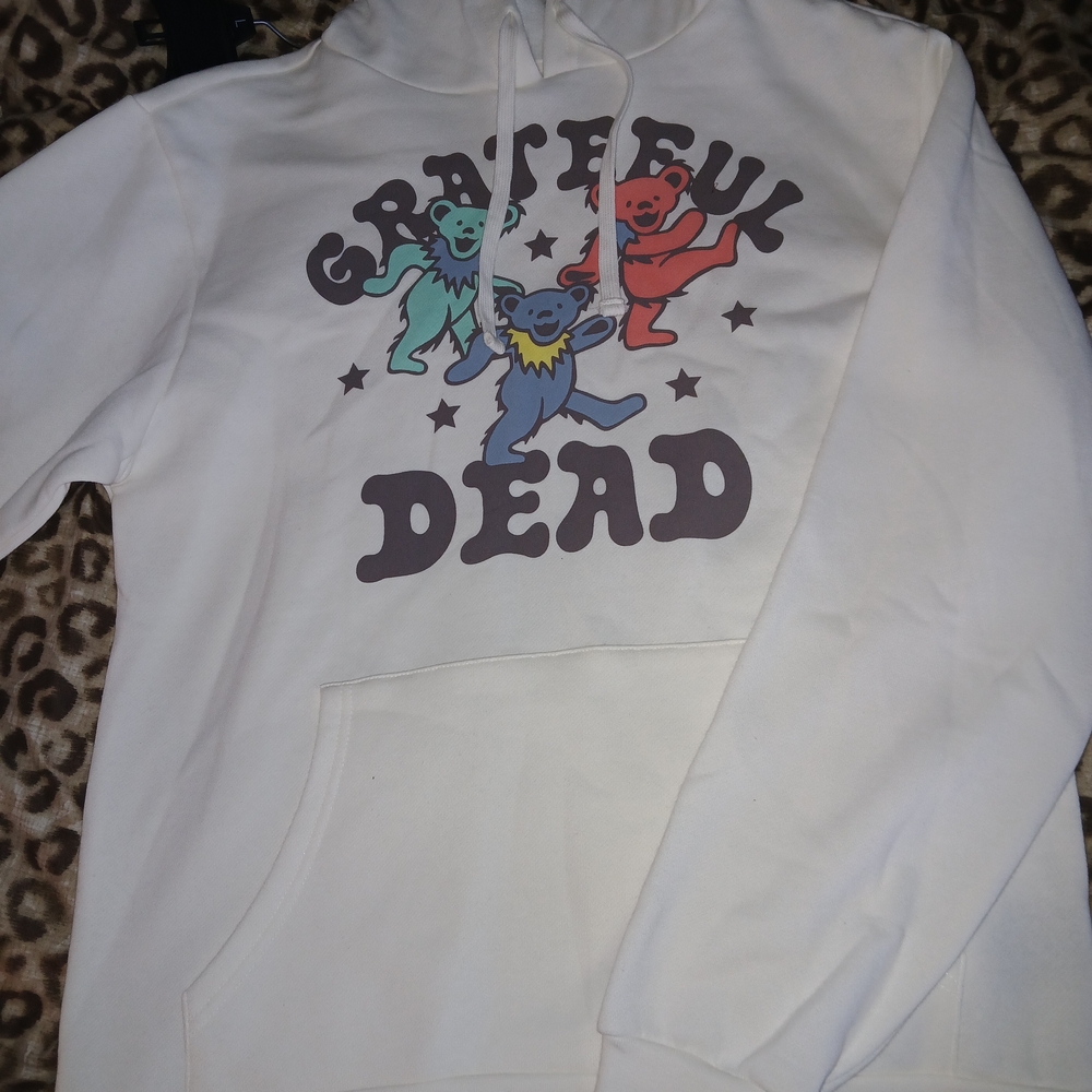 MAD Engine White Graphic Sweater